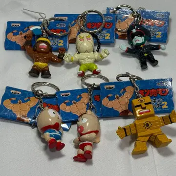 근육맨 피규어 키링 6개 세트