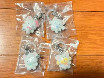 산리오 복슬복슬 스노우 메지루시 액세서리 4세트