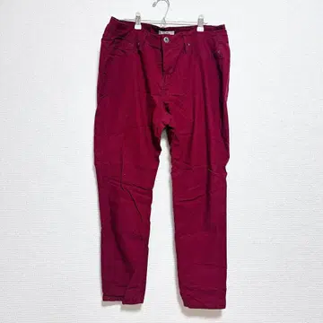 빨간색 팬츠 와인 레드 [22W 4L~5L 상당] 스트레치 팬츠