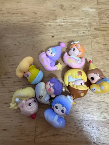 POP MART 오야스미 시리즈 피규어 8개 세트