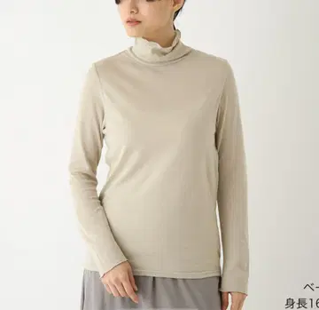 마쉬멜로우 에어 니트 여성 터틀넥 L 사이즈