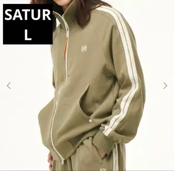 SATUR 트랙 집업 자켓