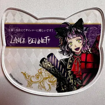 악마 고양이 라무 아크릴 코스터 악마 집사와 검은 고양이 난자