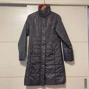 뉴발란스 여성용 벤치 코트 M 사이즈 그레이