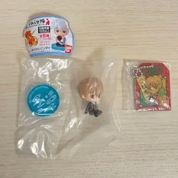 은혼 오키타 소고 스와라세타이 알루미늄 키링 참 플레이트