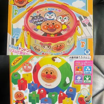 호빵맨 뇌 발달 동글동글 퍼즐, 드럼 세트