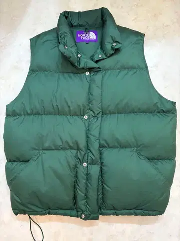THE NORTH FACE 다운 베스트 다크 그린