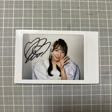 SWEETSTEADY 시오카와 리세 온특 친필 사인 폴라로이드