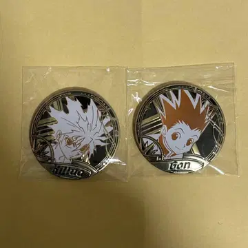 HUNTER x HUNTER 헌터헌터 조각 시리즈 캔뱃지 중국 한정판