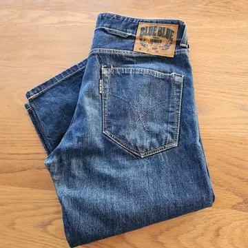 하리란 [ BLUE BLUE ] 데님 팬츠 7부 길이 size 32