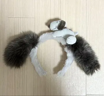 유니버셜 머리띠 스누피 USJ 미사용 새상품