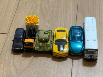 미니카 세트 6대 스포츠카 군용 차량