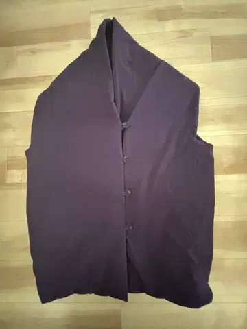 LILASIC 충전솜 베스트 퍼플 M