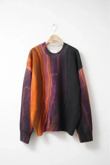 stein EXTRA FINE LAMBS PRINTED KNIT LS