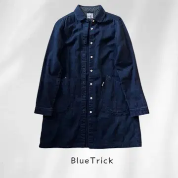 BlueTrick 블루트릭 오카야마 데님 도트 원피스 인디고