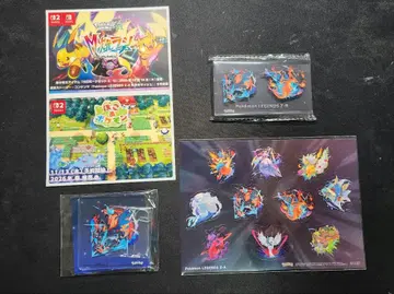 포켓몬 레전즈 ZA 예약 특전 세트 아크릴 블록 아크릴 스탠드