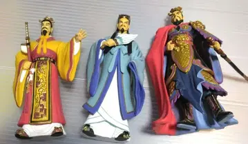 삼국지 피규어 유비, 공명, 조조 3체 세트