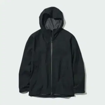 유니클로 블록테크 후드티/3D 컷