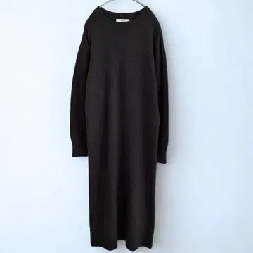 JOURNAL STANDARD 울 롱 니트 원피스 크루넥