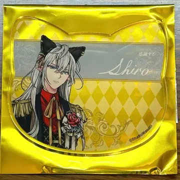 아쿠네코 악마 집사와 검은 고양이 난자 아크릴 코스터 시로