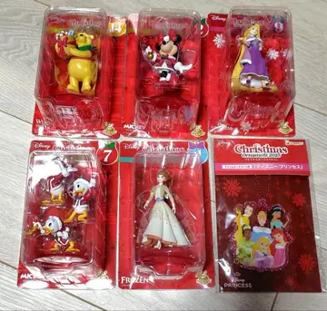 디즈니 복권 크리스마스 오너먼트 복권 푸우 미니 라푼젤