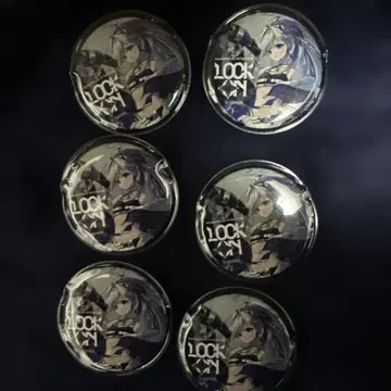 아마네 카나타 캔뱃지 6개 세트