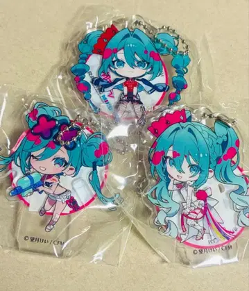 하츠네 미쿠 레이싱 미쿠 아크릴 키체인 2025ver. 2