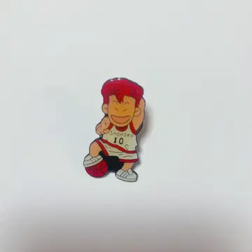 [레어] 슬램덩크 강백호 핀 배지 레트로 레어