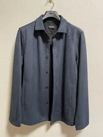 플라스테 자켓 네이비