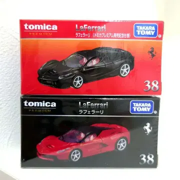 토미카 프리미엄 38 페라리 발송 기념 사양 일반ver 2대 세트 새상품