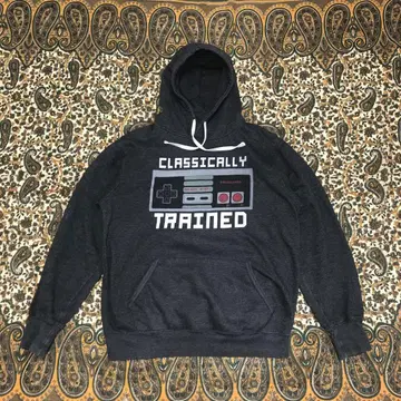 구제 NINTENDO 닌텐도 패미컴 컨트롤러 프린트 후디