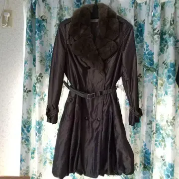 Marianti 퍼 충전솜 트렌치풍 코트