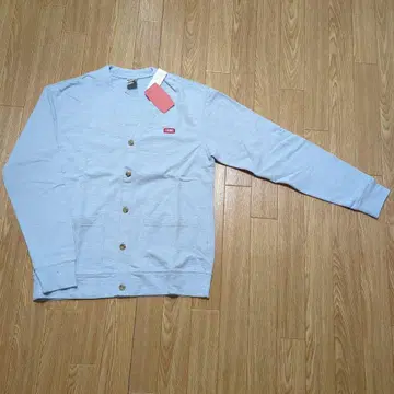 CHUMS 라이트 블루 가디건 M