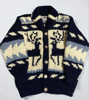 FAB 캐나다제 코위찬 니트 루돌프 무늬 L~XL 정도 아우터