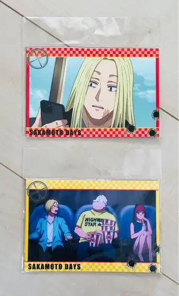미개봉 사카모토 데이즈 엽서 세트 2점 세트 총 10매