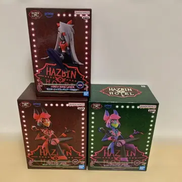 해즈빈 호텔 모니터 탑 피규어 3체 세트