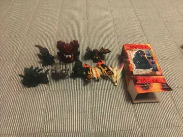 고질라 손가락 인형 미니 피규어 세트