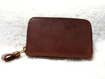 한정판 아몬드 PLANT 라운드 지퍼 키케이스