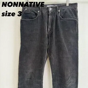 [ 레어 구하기 어려움 ] 논 네이티브 코듀로이 팬츠