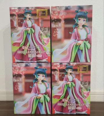 약사의 혼잣말 BRILLIANT 피규어 마오마오 4개 세트