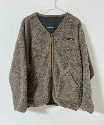 [니코앤드] 플리스 자켓 브라운 3