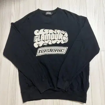 HYSTERIC GLAMOUR 로고 프린트 맨투맨 XL