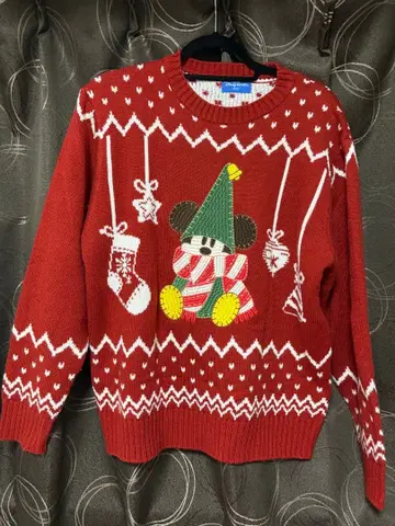 릴린린 2023년 스웨터 빨간색