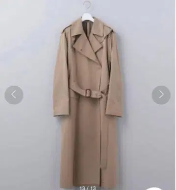 [ 새상품급 ] 6(ROKU) 로쿠 트렌치코트 벨트 포함 34 베이지