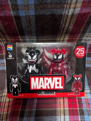 베어브릭 BE@RBRICK 스파이더맨 베놈 카니지