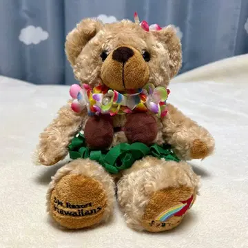 하와이안즈 고토치 베어 테디베어 훌라 댄스 훌라 걸 하와이 곰