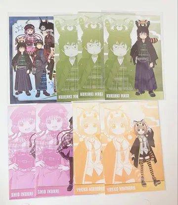 출입금지의 두더지 시부야 모디 엽서 특전