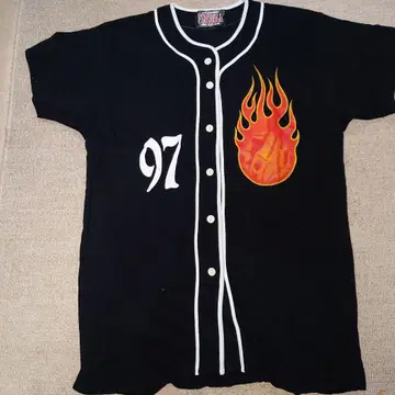 B'z Pleasure 97 FIREBAL 베이스볼 셔츠