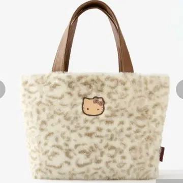 새상품 헬로키티 kitty 레오파드 무늬 토트백 일광화상 키티