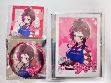 유기리 좀비랜드 사가 BOOKOFF 카드+ 캔뱃지 3세트